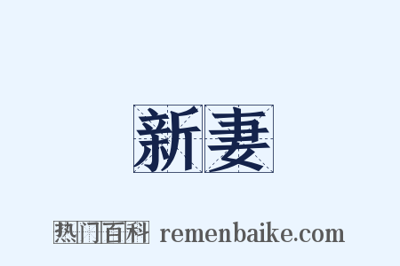 新妻是什么意思的图片